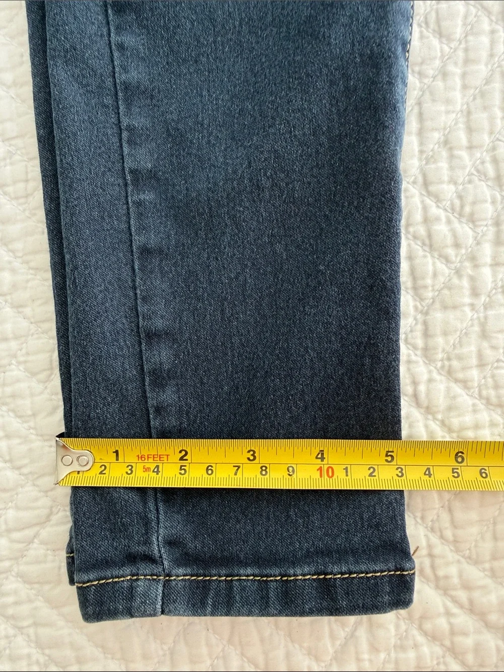 Michael Kors Izzy Skinny Navy Jeans  size 6 dark wash denim casual chic